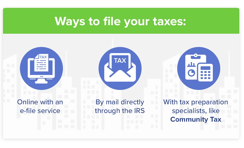 ways to file your taxes