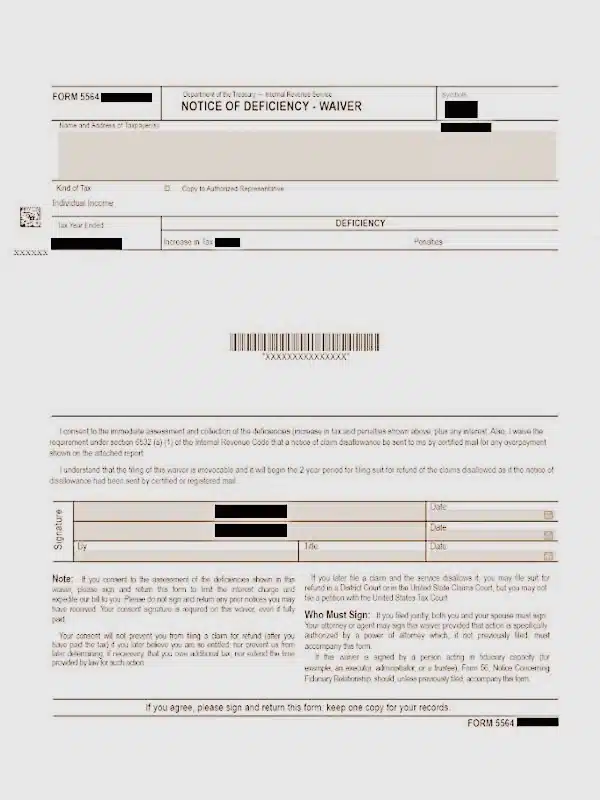 formulario-5564 form 5564