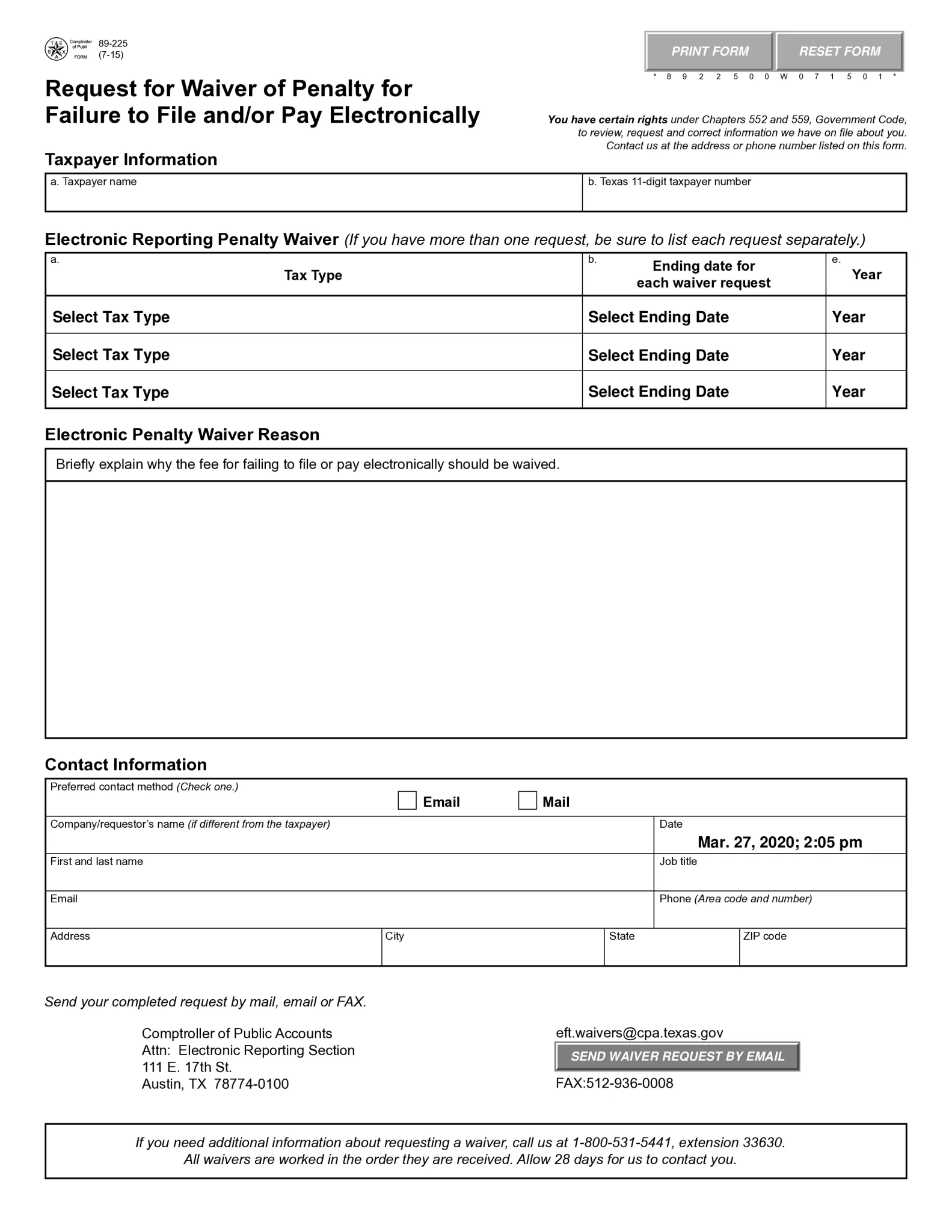formulario 89-225